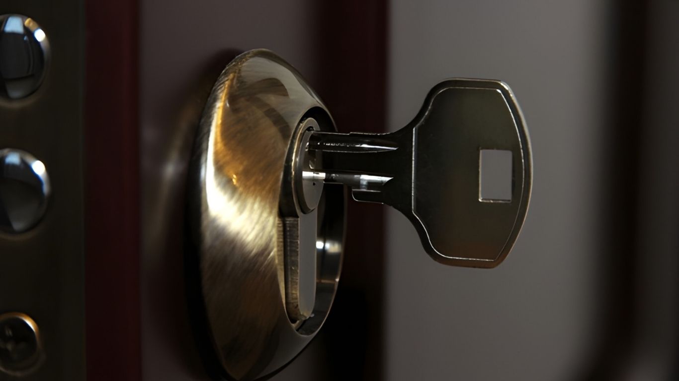 Sleutel in cilinderslot woning Amsterdam