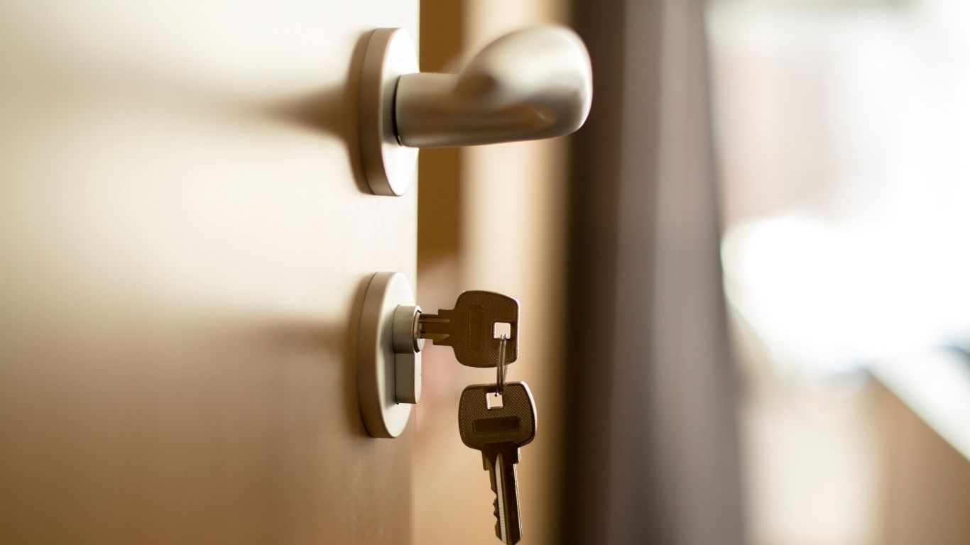 sleutel vast in slot draait niet